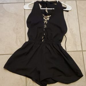 Sheer Cover up romper